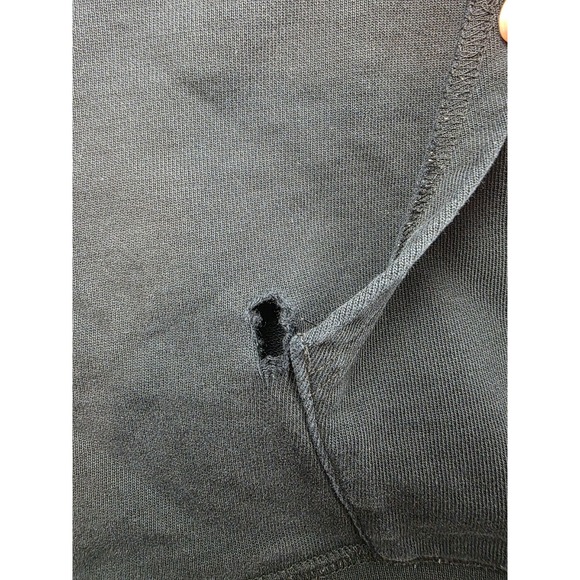 Huf x Thrasher Print Streetwear AOP Black Hoodie Sweater‎ Mens Size XL - Picture 6 of 11